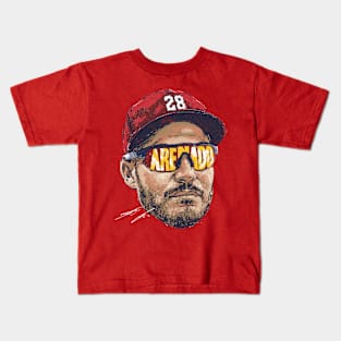 Nolan Arenado St. Louis Sunglasses Kids T-Shirt